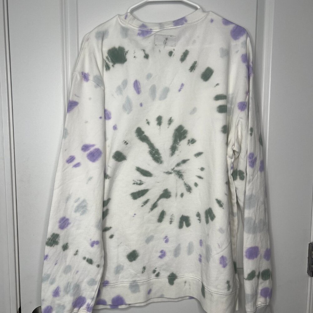 Original Use Tiedye Lightweight Sweater Unisex Size Large Boho Hippie/Summer NWT